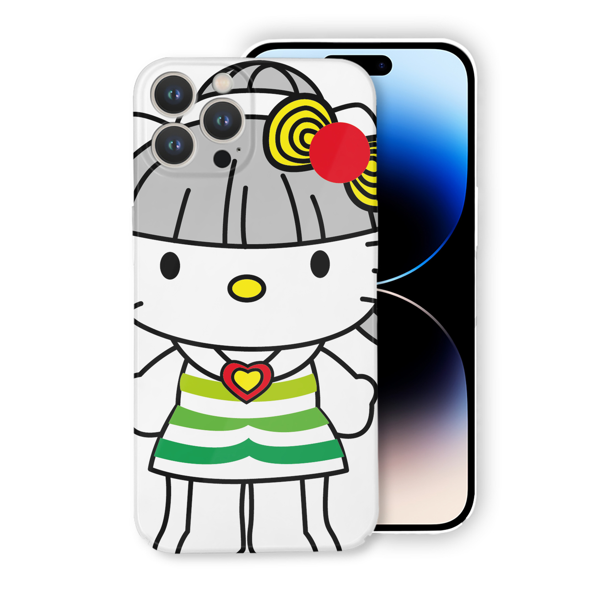 （画像用） Hello Kitty ハローキティ 【iPhone 14シリーズ対応】ハードケース